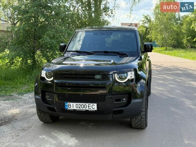 Черный Ленд Ровер Дефендер, объемом двигателя 3 л и пробегом 173 тыс. км за 55500 $, фото 1 на Automoto.ua