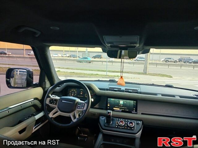 Черный Ленд Ровер Дефендер, объемом двигателя 3 л и пробегом 99 тыс. км за 62500 $, фото 4 на Automoto.ua