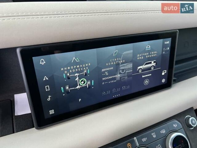 Чорний Ленд Ровер Дефендер, об'ємом двигуна 3 л та пробігом 113 тис. км за 66900 $, фото 30 на Automoto.ua