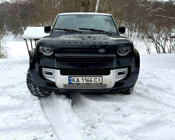 Чорний Ленд Ровер Дефендер, об'ємом двигуна 3 л та пробігом 90 тис. км за 68000 $, фото 1 на Automoto.ua