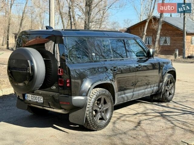 Черный Ленд Ровер Дефендер, объемом двигателя 3 л и пробегом 170 тыс. км за 59999 $, фото 4 на Automoto.ua