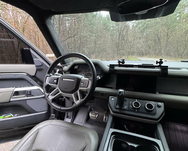 Черный Ленд Ровер Дефендер, объемом двигателя 3 л и пробегом 100 тыс. км за 65000 $, фото 7 на Automoto.ua