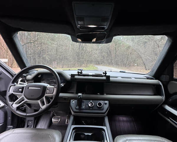 Черный Ленд Ровер Дефендер, объемом двигателя 3 л и пробегом 100 тыс. км за 65000 $, фото 6 на Automoto.ua