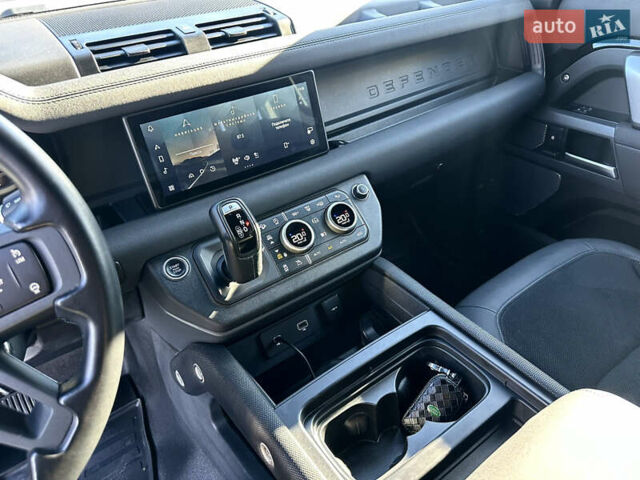 Чорний Ленд Ровер Дефендер, об'ємом двигуна 2 л та пробігом 47 тис. км за 75900 $, фото 9 на Automoto.ua