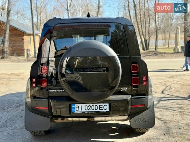 Черный Ленд Ровер Дефендер, объемом двигателя 3 л и пробегом 170 тыс. км за 59999 $, фото 5 на Automoto.ua