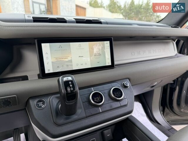 Черный Ленд Ровер Дефендер, объемом двигателя 3 л и пробегом 72 тыс. км за 75999 $, фото 152 на Automoto.ua