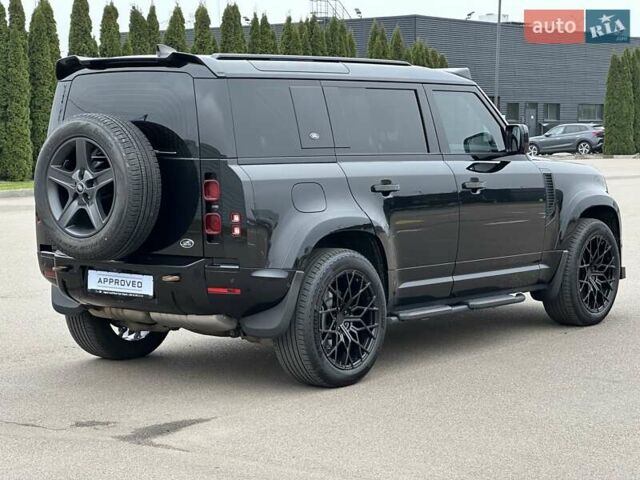 Черный Ленд Ровер Дефендер, объемом двигателя 3 л и пробегом 80 тыс. км за 84900 $, фото 6 на Automoto.ua