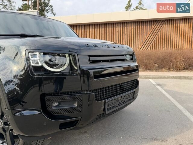 Черный Ленд Ровер Дефендер, объемом двигателя 3 л и пробегом 72 тыс. км за 75999 $, фото 16 на Automoto.ua