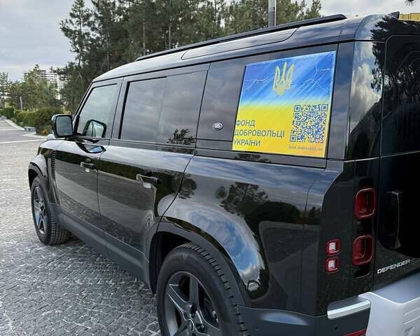 Черный Ленд Ровер Дефендер, объемом двигателя 3 л и пробегом 70 тыс. км за 75000 $, фото 7 на Automoto.ua