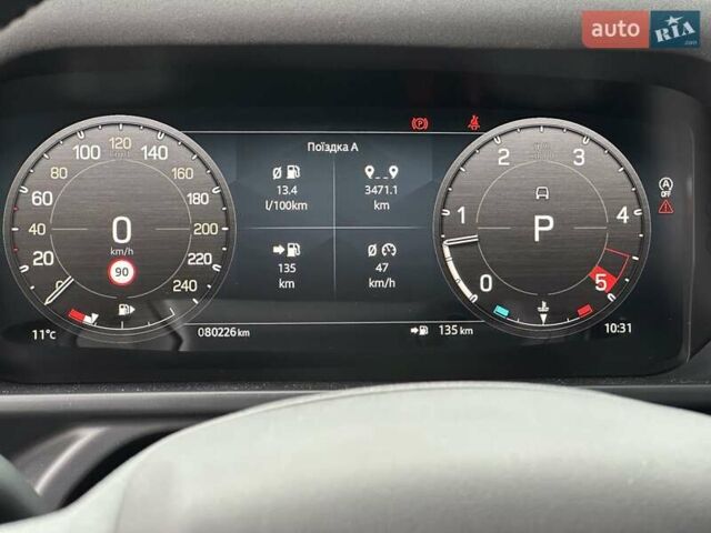 Черный Ленд Ровер Дефендер, объемом двигателя 3 л и пробегом 80 тыс. км за 84900 $, фото 15 на Automoto.ua