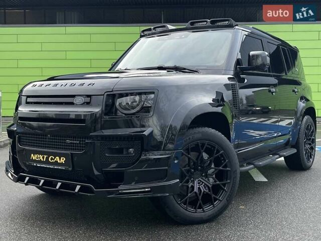 Черный Ленд Ровер Дефендер, объемом двигателя 3 л и пробегом 80 тыс. км за 84900 $, фото 2 на Automoto.ua