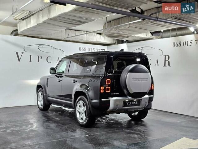 Черный Ленд Ровер Дефендер, объемом двигателя 3 л и пробегом 90 тыс. км за 72999 $, фото 6 на Automoto.ua