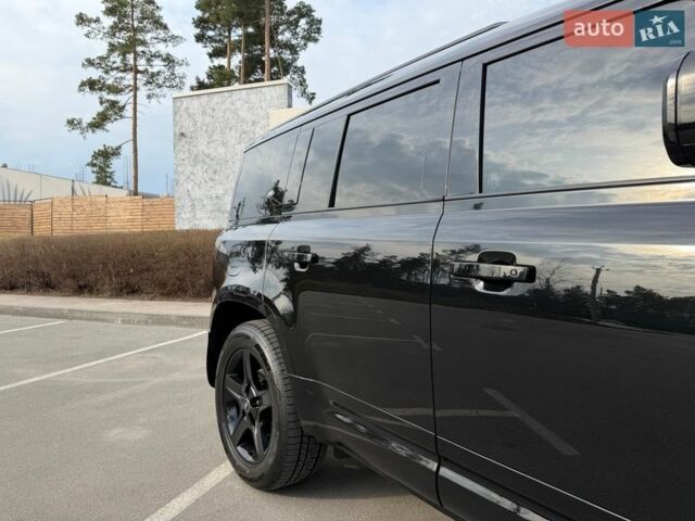 Черный Ленд Ровер Дефендер, объемом двигателя 3 л и пробегом 72 тыс. км за 75999 $, фото 10 на Automoto.ua