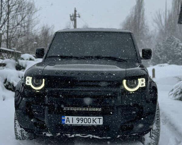 Черный Ленд Ровер Дефендер, объемом двигателя 3 л и пробегом 86 тыс. км за 81000 $, фото 4 на Automoto.ua