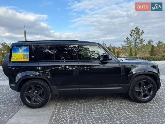 Черный Ленд Ровер Дефендер, объемом двигателя 3 л и пробегом 70 тыс. км за 75000 $, фото 4 на Automoto.ua