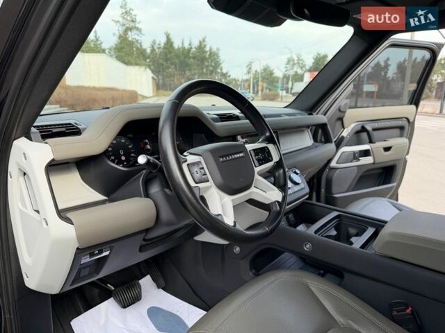 Черный Ленд Ровер Дефендер, объемом двигателя 3 л и пробегом 72 тыс. км за 75999 $, фото 122 на Automoto.ua