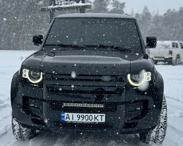 Черный Ленд Ровер Дефендер, объемом двигателя 3 л и пробегом 86 тыс. км за 81000 $, фото 2 на Automoto.ua