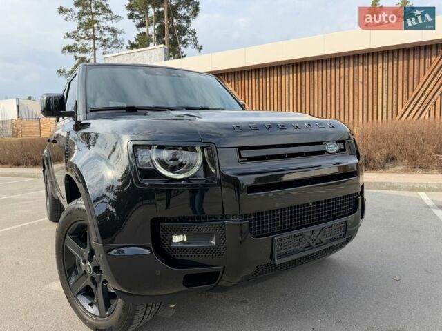 Черный Ленд Ровер Дефендер, объемом двигателя 3 л и пробегом 72 тыс. км за 75999 $, фото 7 на Automoto.ua
