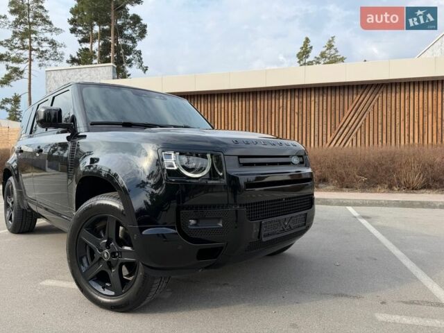 Черный Ленд Ровер Дефендер, объемом двигателя 3 л и пробегом 72 тыс. км за 75999 $, фото 6 на Automoto.ua