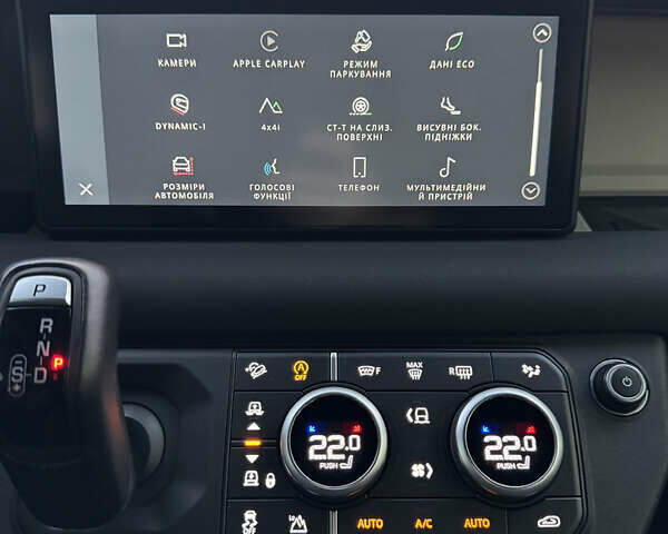 Черный Ленд Ровер Дефендер, объемом двигателя 3 л и пробегом 86 тыс. км за 81000 $, фото 37 на Automoto.ua