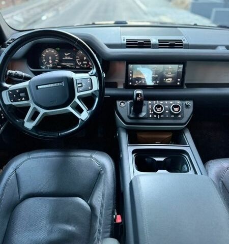 Чорний Ленд Ровер Дефендер, об'ємом двигуна 3 л та пробігом 110 тис. км за 62000 $, фото 12 на Automoto.ua