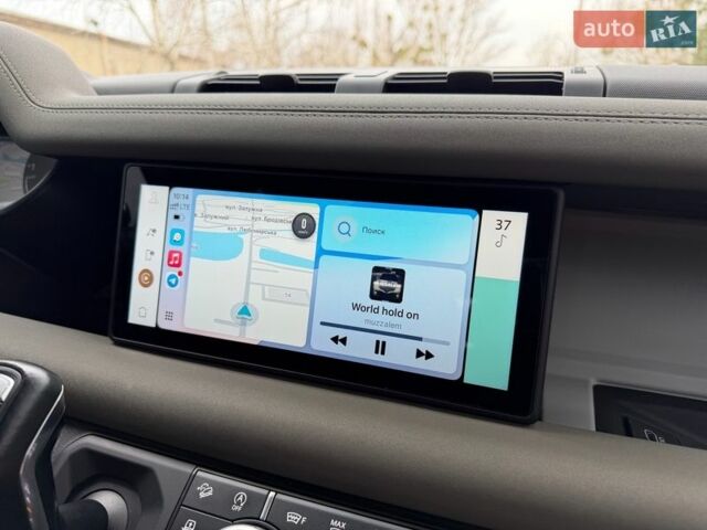 Черный Ленд Ровер Дефендер, объемом двигателя 3 л и пробегом 72 тыс. км за 75999 $, фото 159 на Automoto.ua