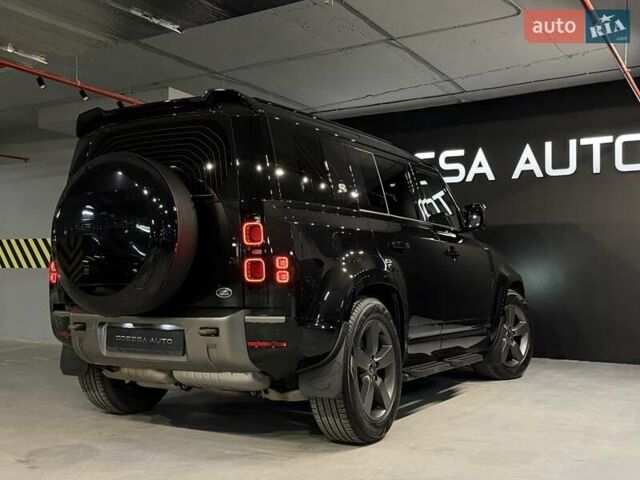 Черный Ленд Ровер Дефендер, объемом двигателя 3 л и пробегом 39 тыс. км за 82900 $, фото 10 на Automoto.ua
