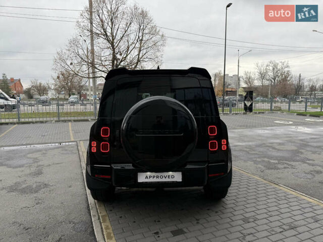 Черный Ленд Ровер Дефендер, объемом двигателя 3 л и пробегом 21 тыс. км за 87000 $, фото 5 на Automoto.ua