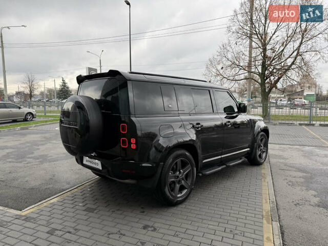 Черный Ленд Ровер Дефендер, объемом двигателя 3 л и пробегом 21 тыс. км за 87000 $, фото 4 на Automoto.ua