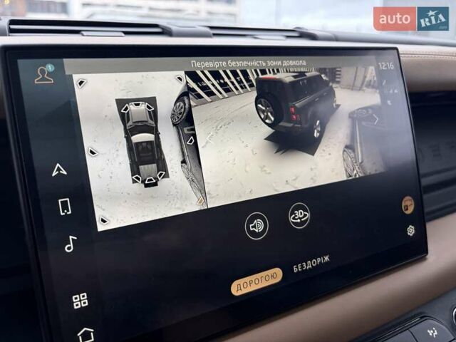 Черный Ленд Ровер Дефендер, объемом двигателя 3 л и пробегом 1 тыс. км за 125222 $, фото 68 на Automoto.ua