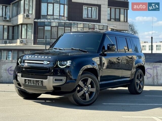 Черный Ленд Ровер Дефендер, объемом двигателя 3 л и пробегом 1 тыс. км за 103000 $, фото 1 на Automoto.ua