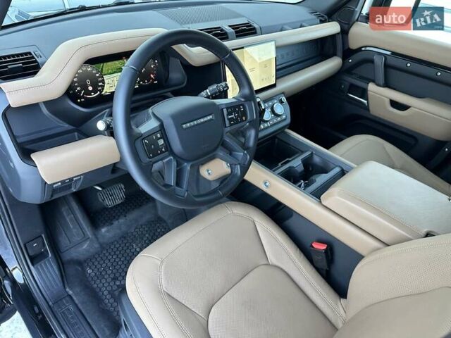 Черный Ленд Ровер Дефендер, объемом двигателя 3 л и пробегом 7 тыс. км за 116900 $, фото 10 на Automoto.ua