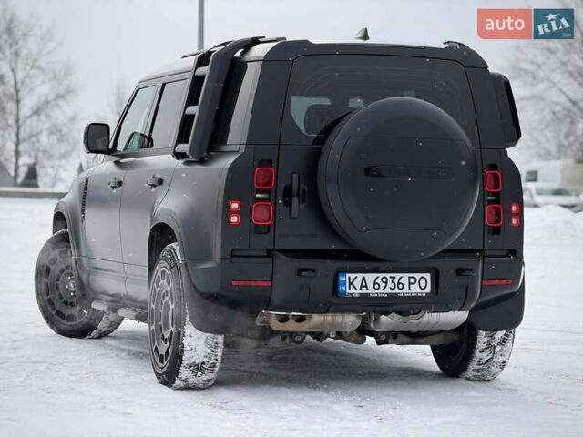 Черный Ленд Ровер Дефендер, объемом двигателя 3 л и пробегом 19 тыс. км за 135000 $, фото 14 на Automoto.ua