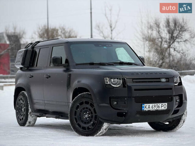 Черный Ленд Ровер Дефендер, объемом двигателя 3 л и пробегом 19 тыс. км за 135000 $, фото 12 на Automoto.ua