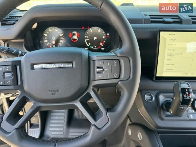 Черный Ленд Ровер Дефендер, объемом двигателя 3 л и пробегом 1 тыс. км за 103000 $, фото 27 на Automoto.ua