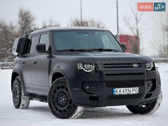 Черный Ленд Ровер Дефендер, объемом двигателя 3 л и пробегом 19 тыс. км за 135000 $, фото 11 на Automoto.ua