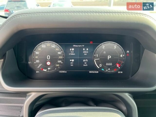 Черный Ленд Ровер Дефендер, объемом двигателя 3 л и пробегом 33 тыс. км за 112900 $, фото 13 на Automoto.ua