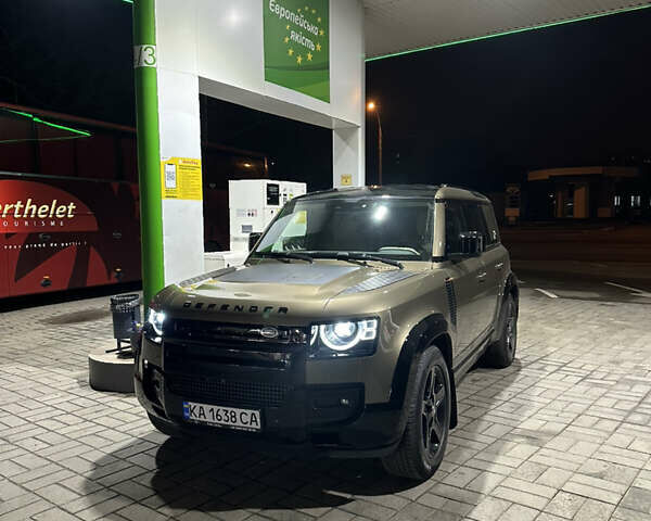 Коричневый Ленд Ровер Дефендер, объемом двигателя 2 л и пробегом 58 тыс. км за 57500 $, фото 18 на Automoto.ua