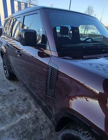 Красный Ленд Ровер Дефендер, объемом двигателя 3 л и пробегом 26 тыс. км за 117000 $, фото 6 на Automoto.ua