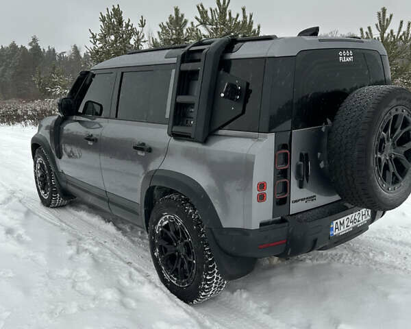 Сірий Ленд Ровер Дефендер, об'ємом двигуна 2 л та пробігом 108 тис. км за 52500 $, фото 4 на Automoto.ua