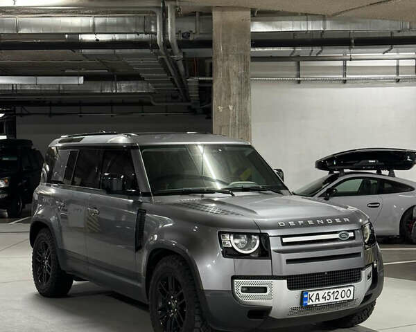 Сірий Ленд Ровер Дефендер, об'ємом двигуна 2 л та пробігом 160 тис. км за 55500 $, фото 1 на Automoto.ua