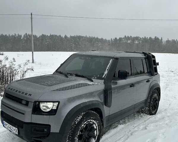 Сірий Ленд Ровер Дефендер, об'ємом двигуна 2 л та пробігом 108 тис. км за 52500 $, фото 2 на Automoto.ua