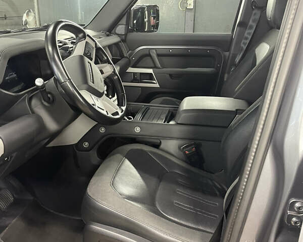 Сірий Ленд Ровер Дефендер, об'ємом двигуна 3 л та пробігом 221 тис. км за 56000 $, фото 9 на Automoto.ua