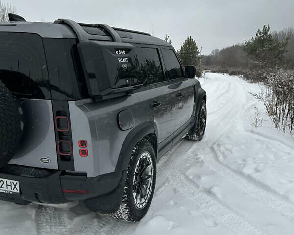 Сірий Ленд Ровер Дефендер, об'ємом двигуна 2 л та пробігом 108 тис. км за 52500 $, фото 6 на Automoto.ua