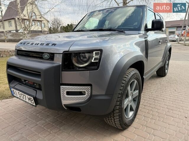 Серый Ленд Ровер Дефендер, объемом двигателя 3 л и пробегом 127 тыс. км за 60000 $, фото 1 на Automoto.ua