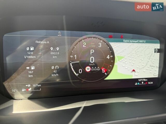 Серый Ленд Ровер Дефендер, объемом двигателя 3 л и пробегом 127 тыс. км за 60000 $, фото 12 на Automoto.ua