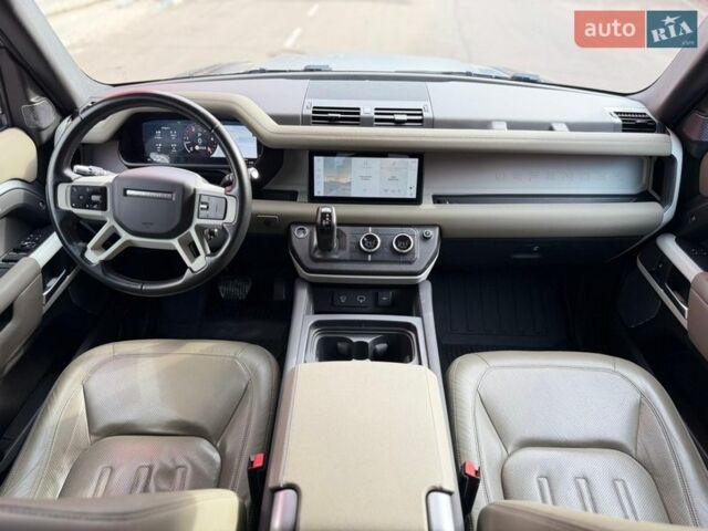 Сірий Ленд Ровер Дефендер, об'ємом двигуна 3 л та пробігом 127 тис. км за 60900 $, фото 10 на Automoto.ua