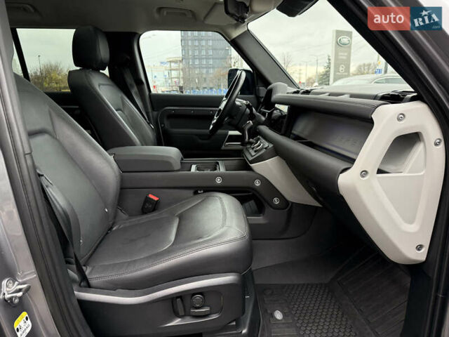 Серый Ленд Ровер Дефендер, объемом двигателя 3 л и пробегом 82 тыс. км за 92000 $, фото 34 на Automoto.ua