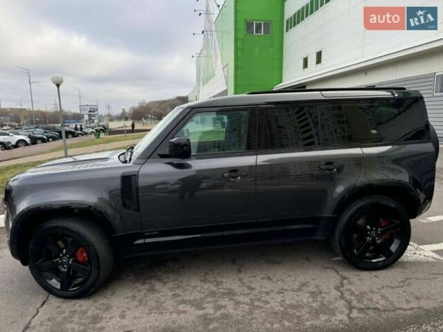 Серый Ленд Ровер Дефендер, объемом двигателя 3 л и пробегом 101 тыс. км за 69000 $, фото 3 на Automoto.ua