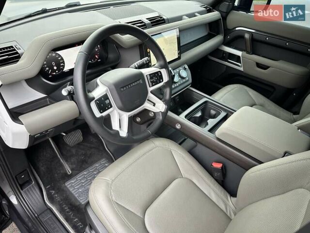 Сірий Ленд Ровер Дефендер, об'ємом двигуна 3 л та пробігом 49 тис. км за 85700 $, фото 10 на Automoto.ua